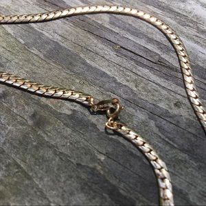 12K gold-filled chain necklace